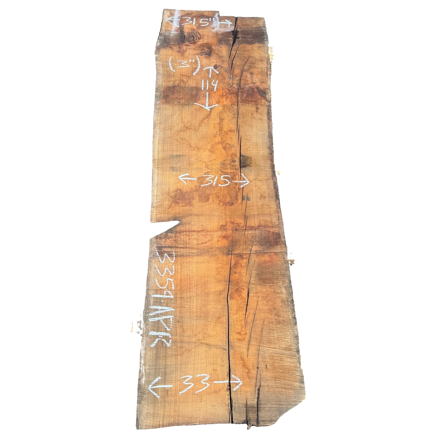 Black Acacia Live Edge Slab 3359.KPR