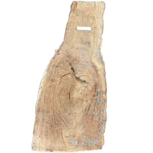 Eucalyptus Live Edge Slab 3760.KLD