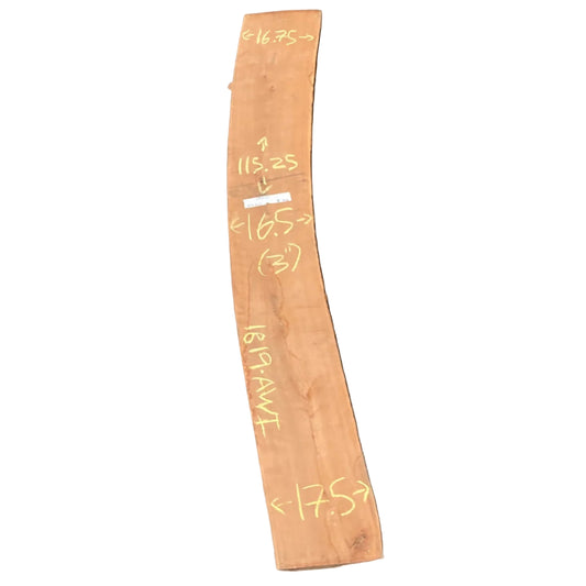 Cherry Live Edge Slab 1819.AWI