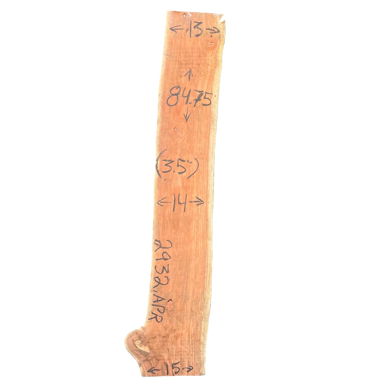 Carob Live Edge Slab 2932.KPR