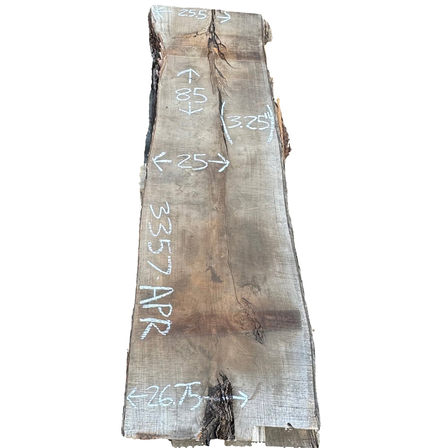 Black Acacia Live Edge Slab 3357.KPR