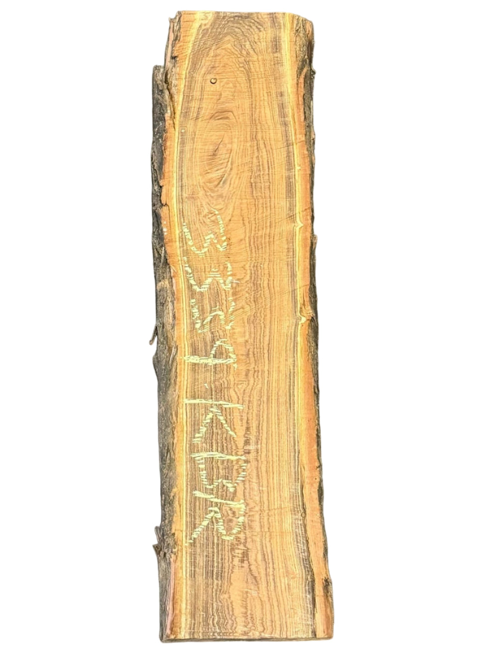 Black Locust Live Edge Slab 3339.KBR