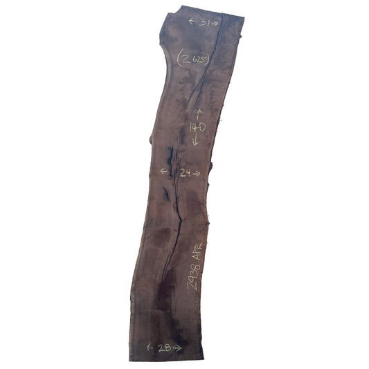 Claro Walnut Live Edge Slab 2938.APR