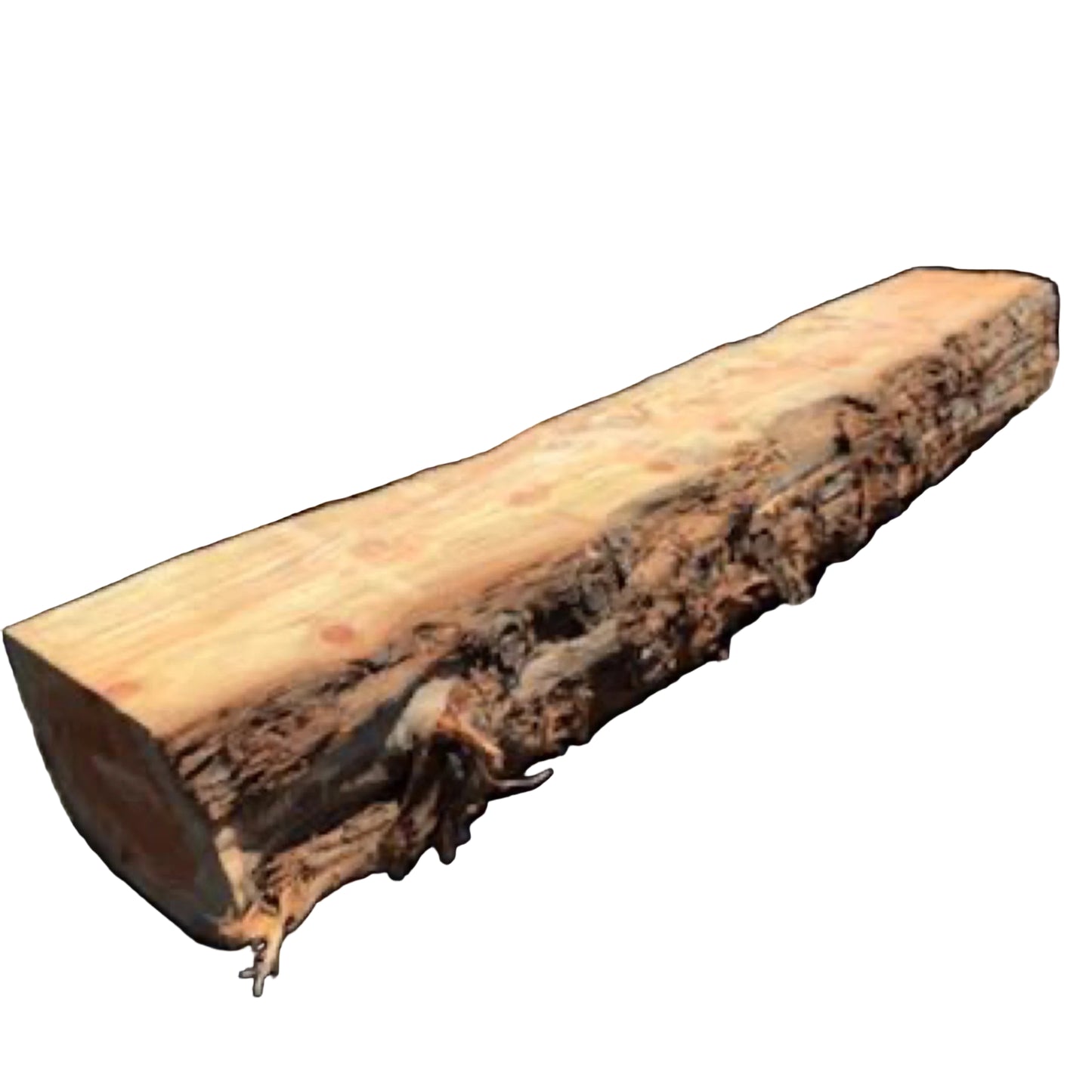 Redwood Live Edge Slab Garden/ Patio Bench