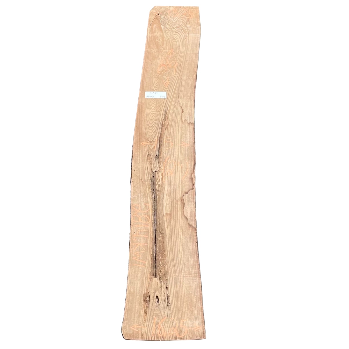 Catalpa Live Edge Slab 2814.KWI