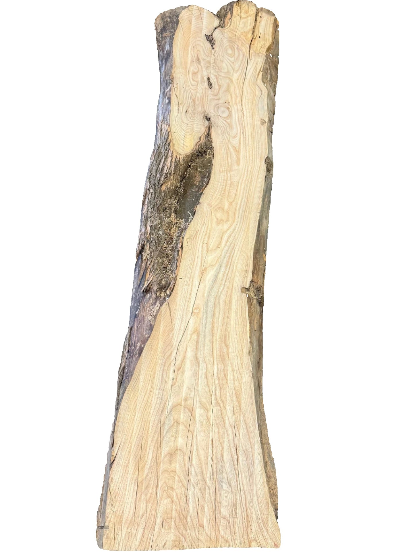 Ash Live Edge Slab S2S 3758.KLD