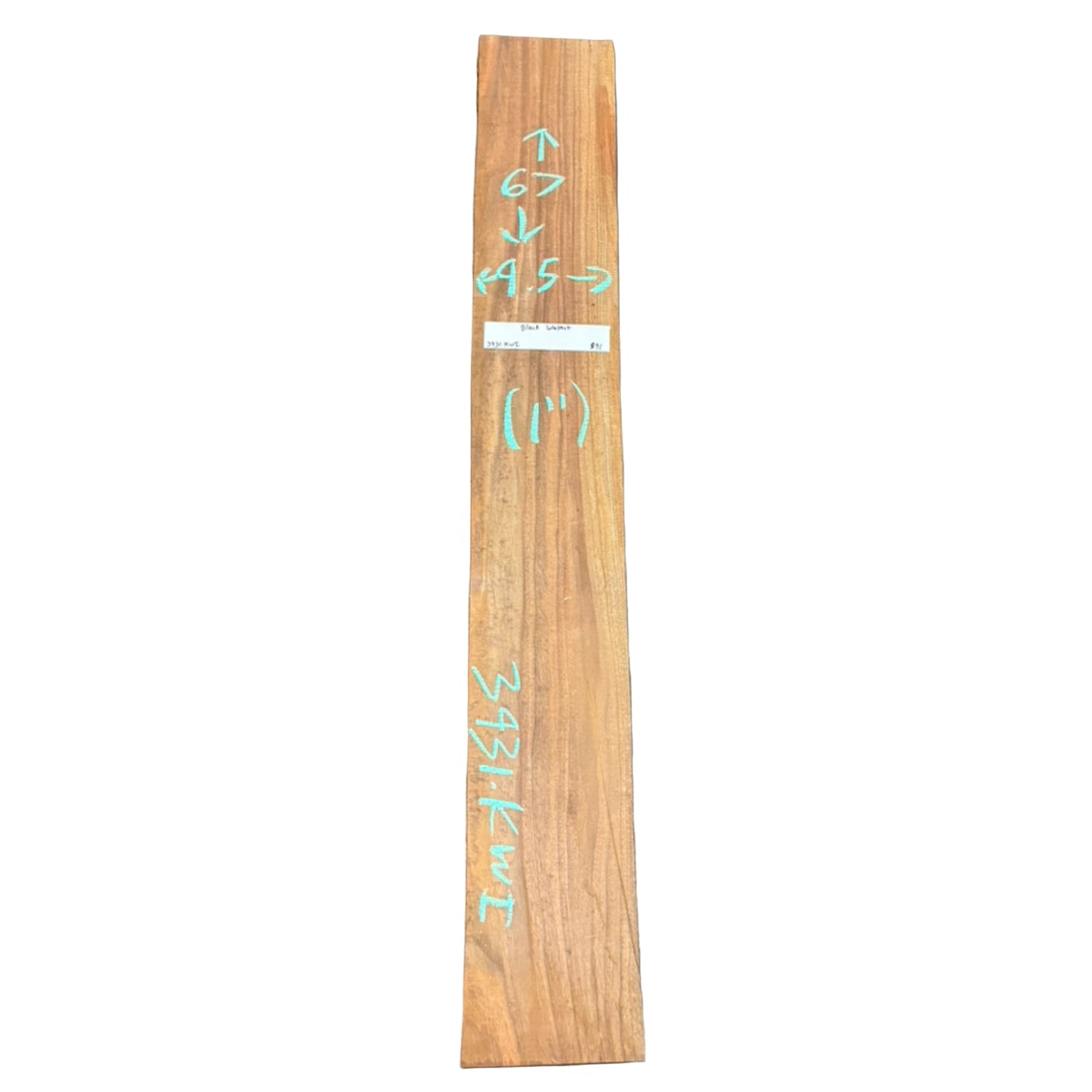 Black Walnut Rough Sawn Lumber 3931.KWI