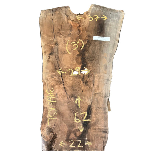 Claro Walnut Live Edge Slab 3466.KPR