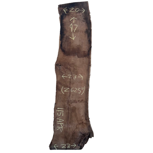 Claro Walnut Live Edge Slab 115.KPR