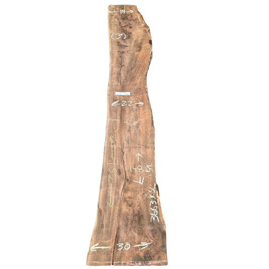Claro Walnut Live Edge Slab 3663.KPR