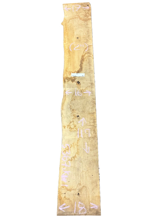 ash live edge wood slab