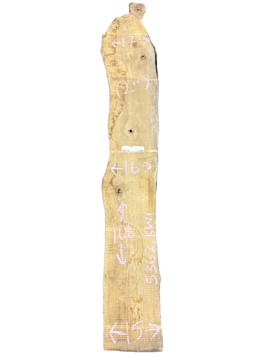 ash live edge wood slab