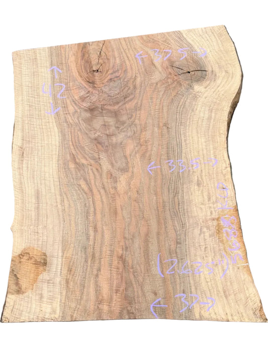 Bastogne Walnut Live Edge Slab S2S 5688.KLD