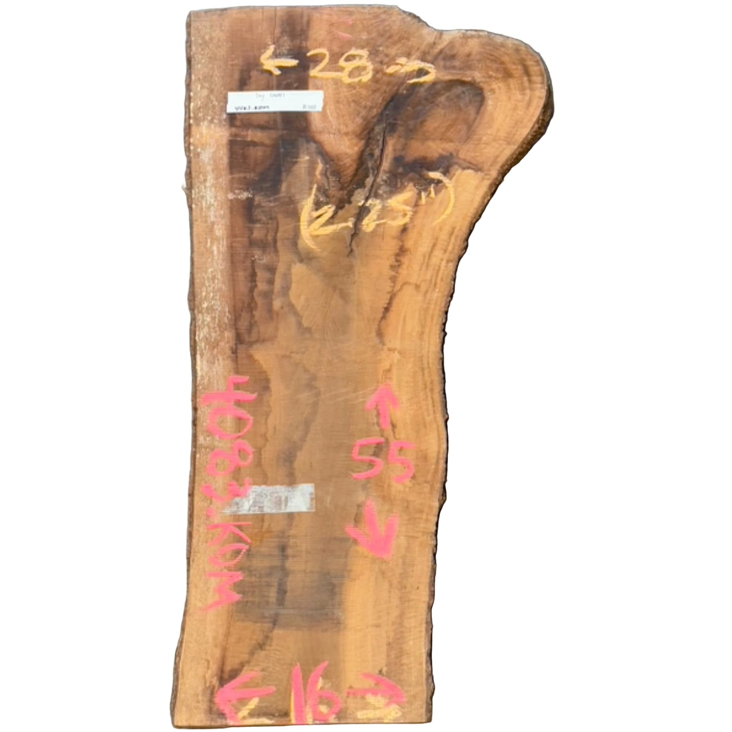 Bay Laurel Live Edge Slab 4083.KOM