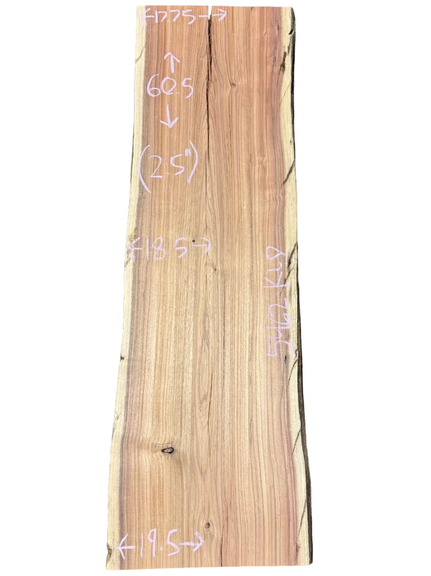 Black Acacia Live Edge Slab S2S 5462.KLD