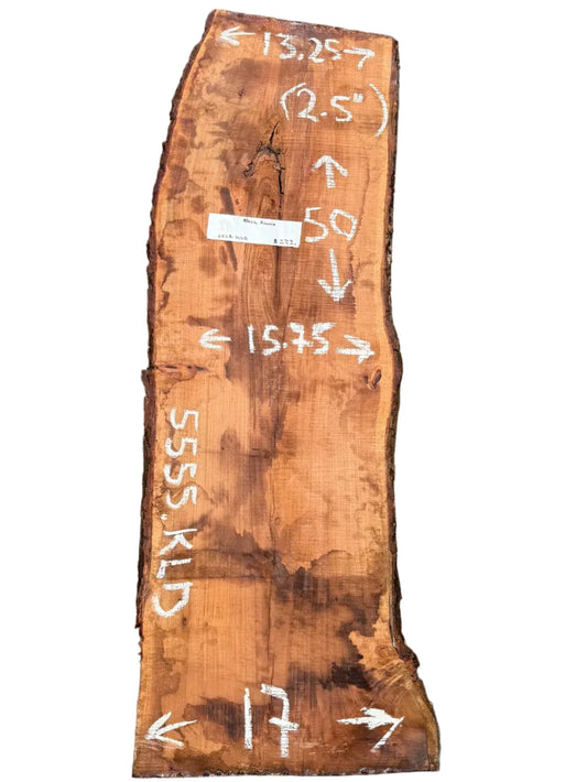 Black Acacia Live Edge Slab 5555.KLD