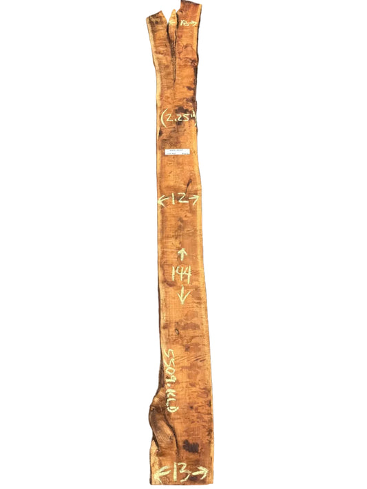 Black Acacia Live Edge Wood Slab 5509.KLD