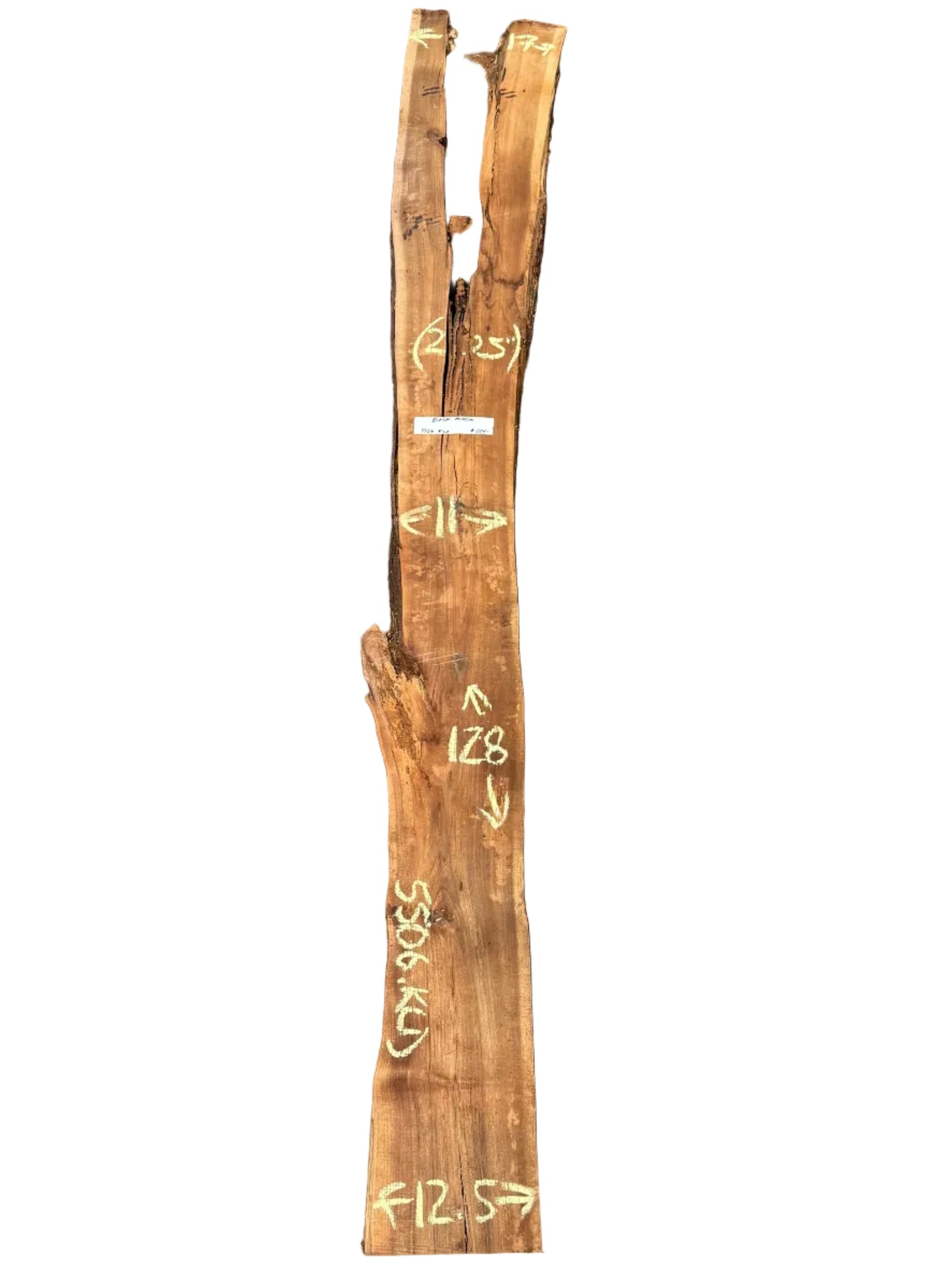 Black Acacia Live Edge Slab 5506.KLD