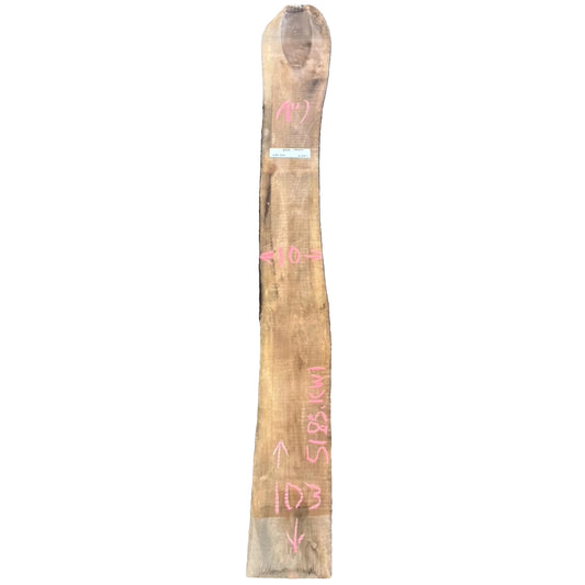 Blak Walnut Live Edge Slab 5185.KWI