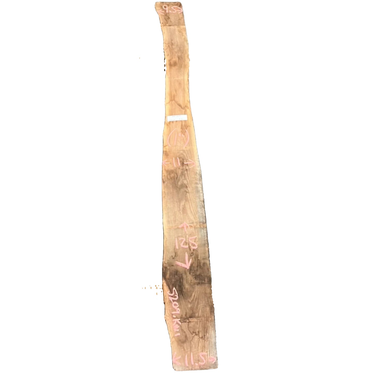 Black Walnut Live Edge Slab 5209.KWI