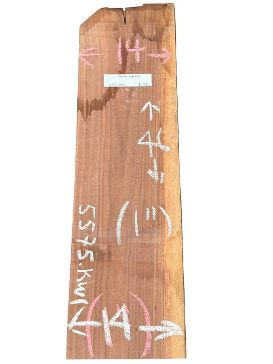 Black Walnut Live Edge Slab 5575.KWI
