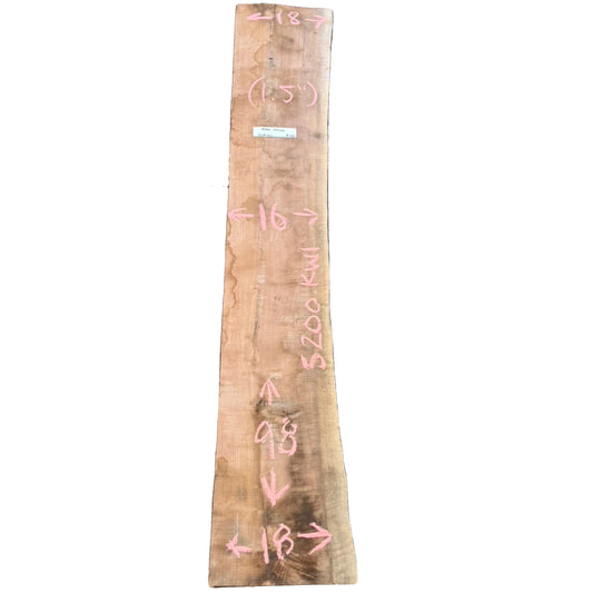 Black Walnut Live Edge Slab 5200.KWI