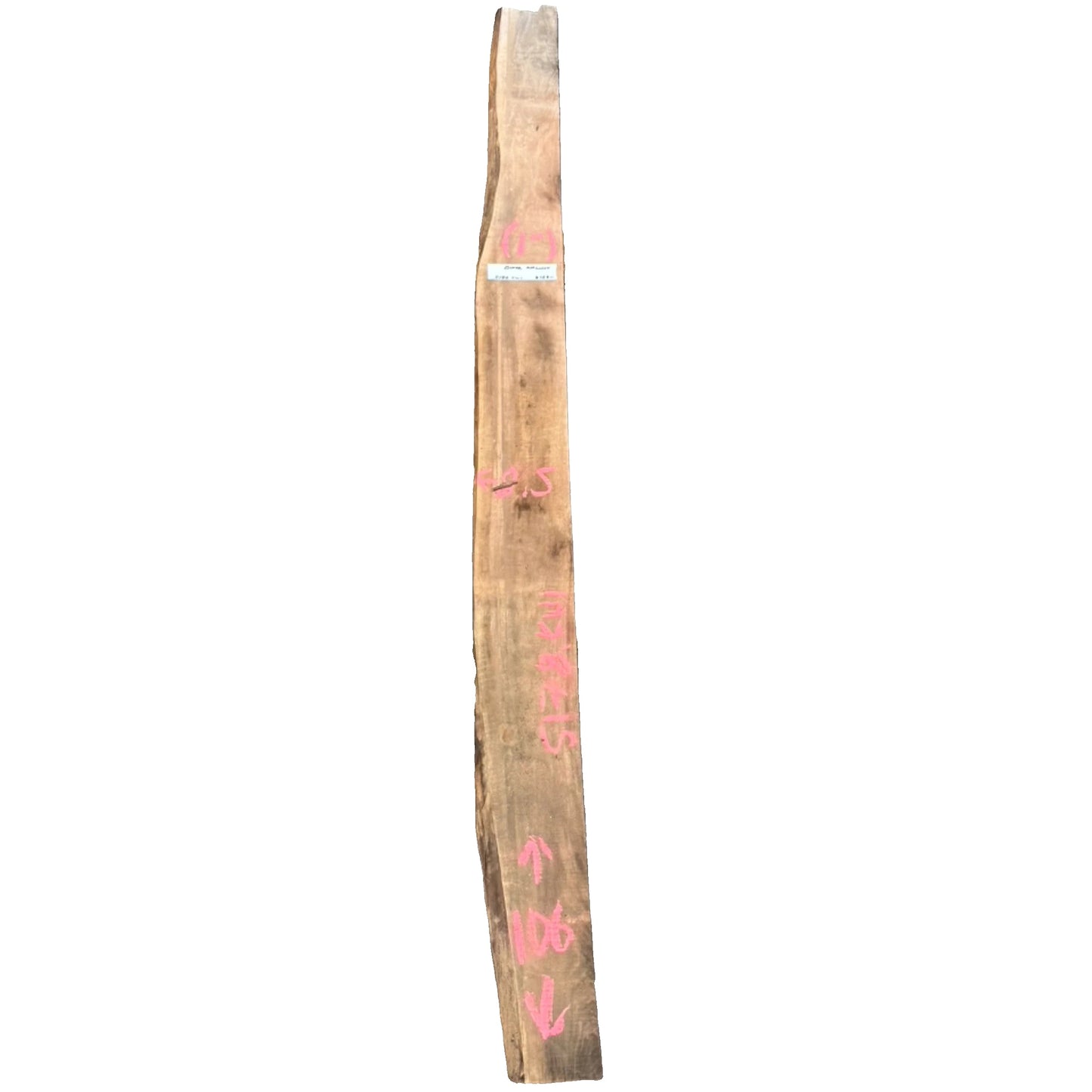 Black Walnut Live Edge Wood Slab 5178.KWI