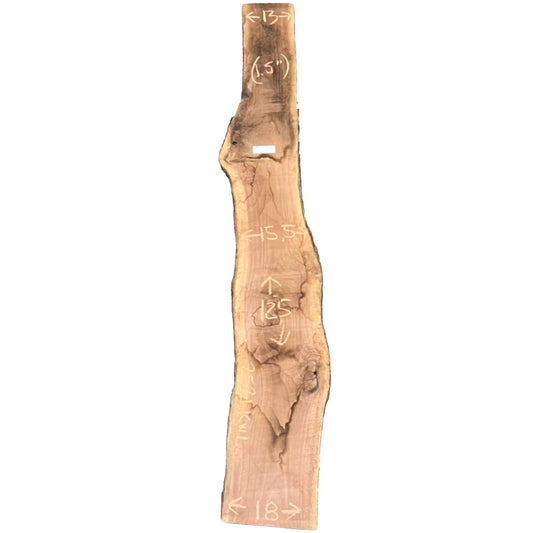 Black Walnut Live Edge Slab 2521.KWI