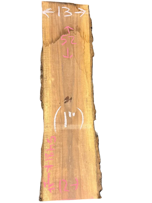 Black Walnut Live Edge Slab 5481.KWI