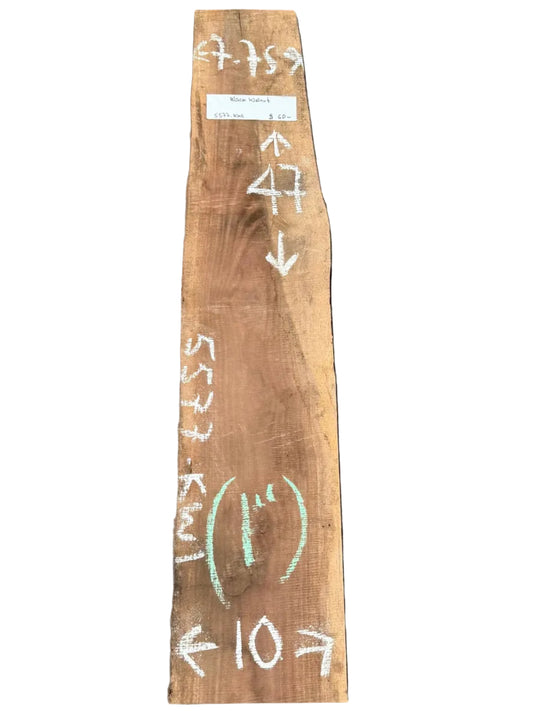 Black Walnut Live Edge Slab 5577.KWI