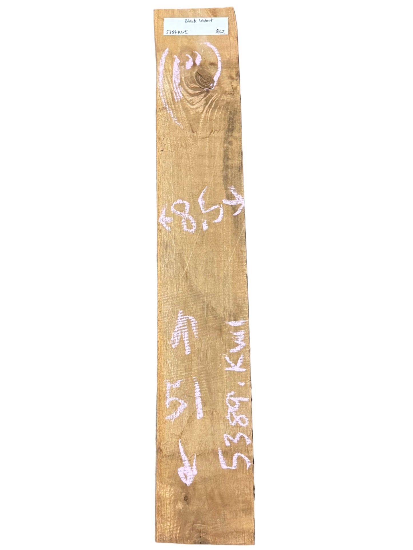 black walnut rough sawn lumber