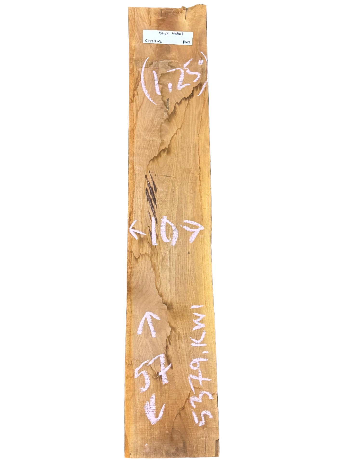 black walnut rough sawn lumber 