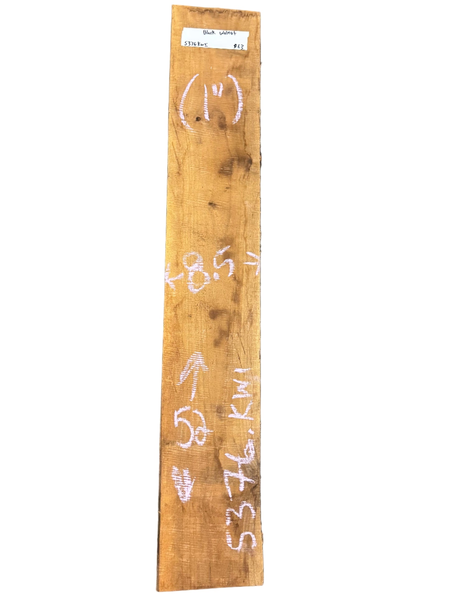 rough sawn lumber black walnut 