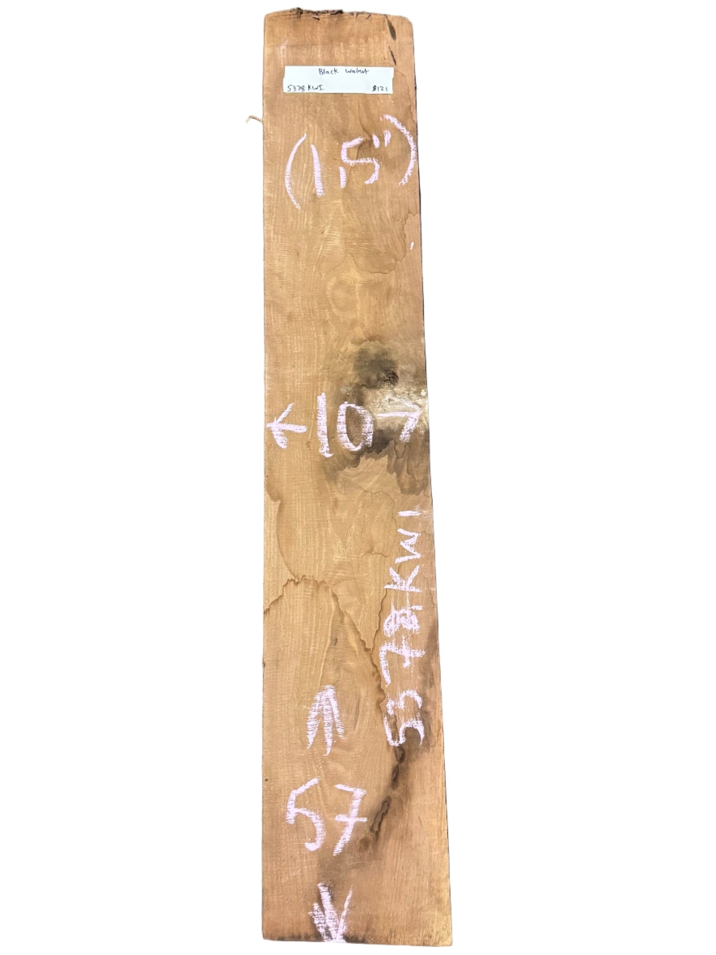 black walnut rough sawn lumber 