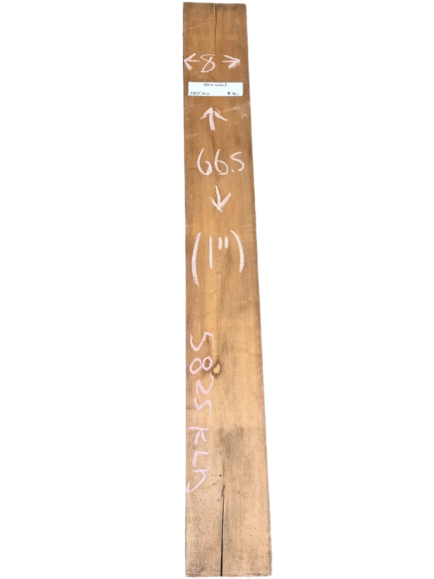 Black Walnut Rough Sawn Lumber 5825.KWI