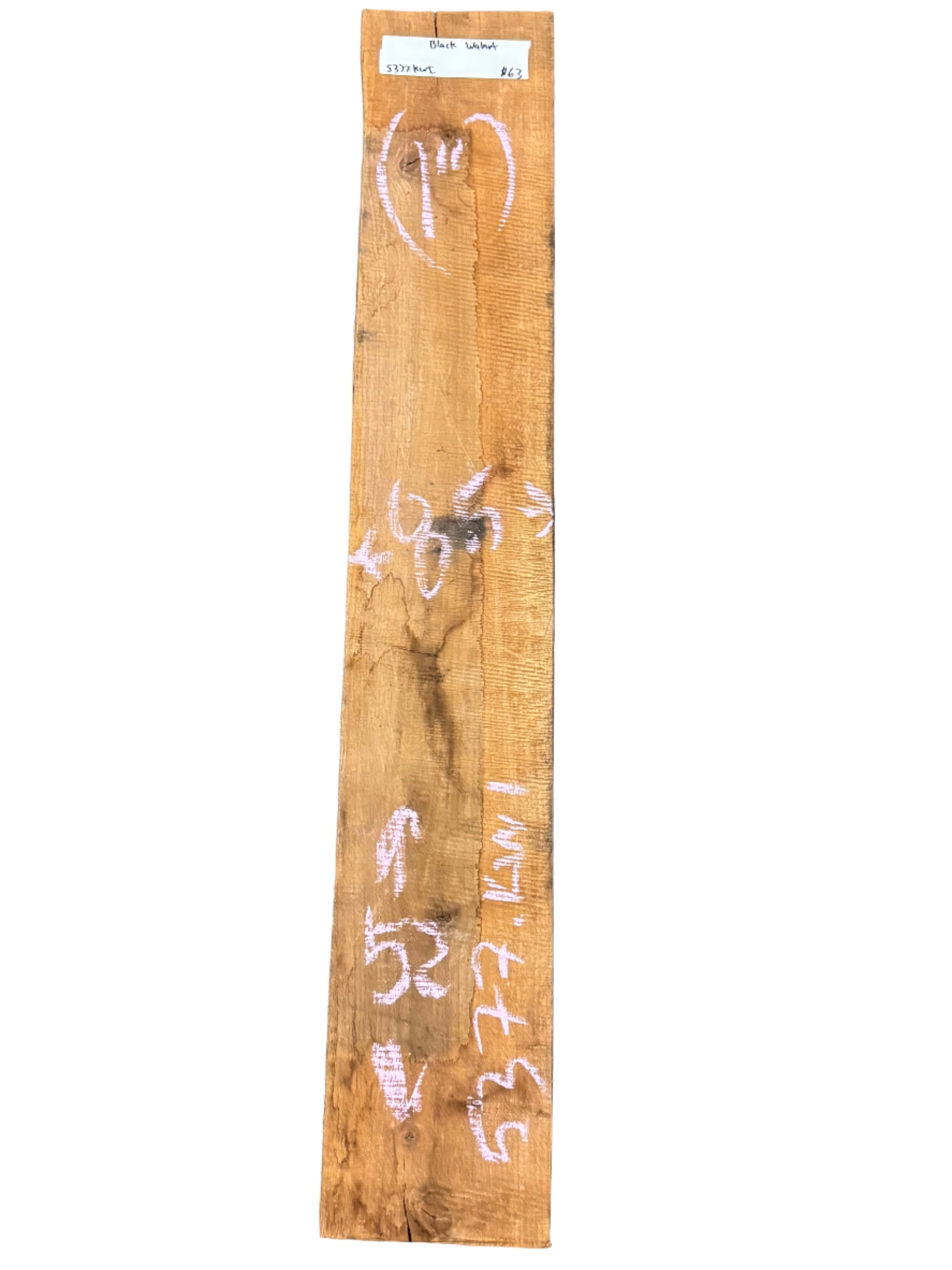 black walnut rough sawn lumber 