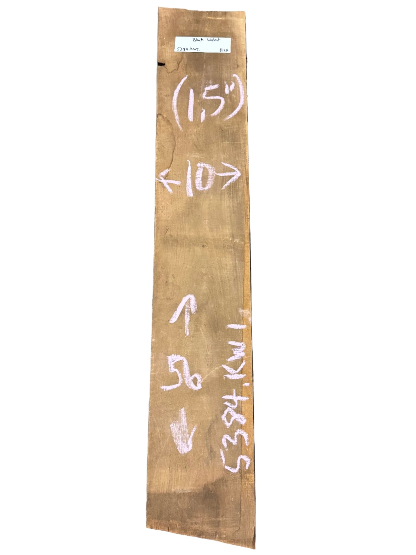 rough sawn lumber black walnut 