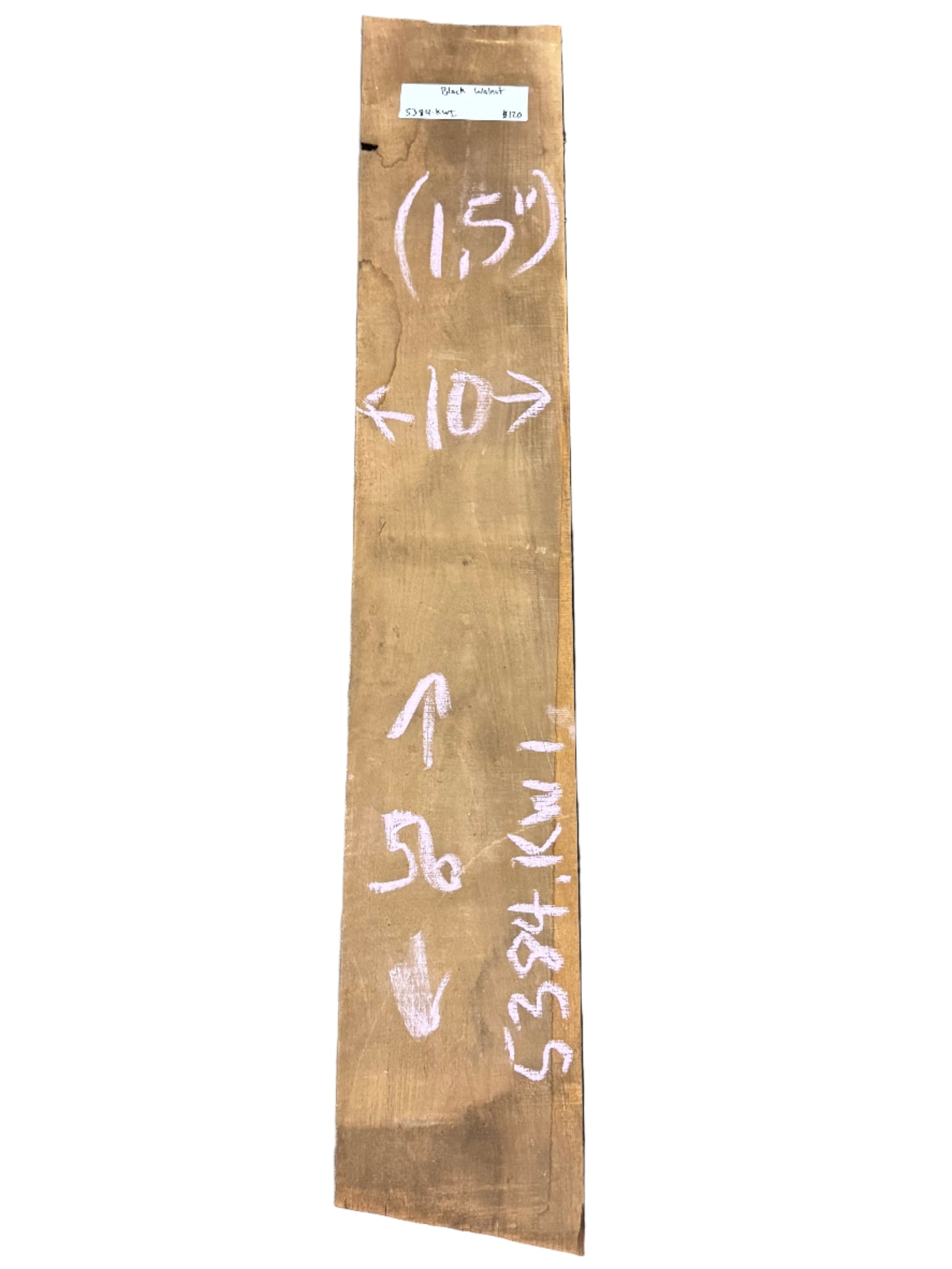 rough sawn lumber black walnut 