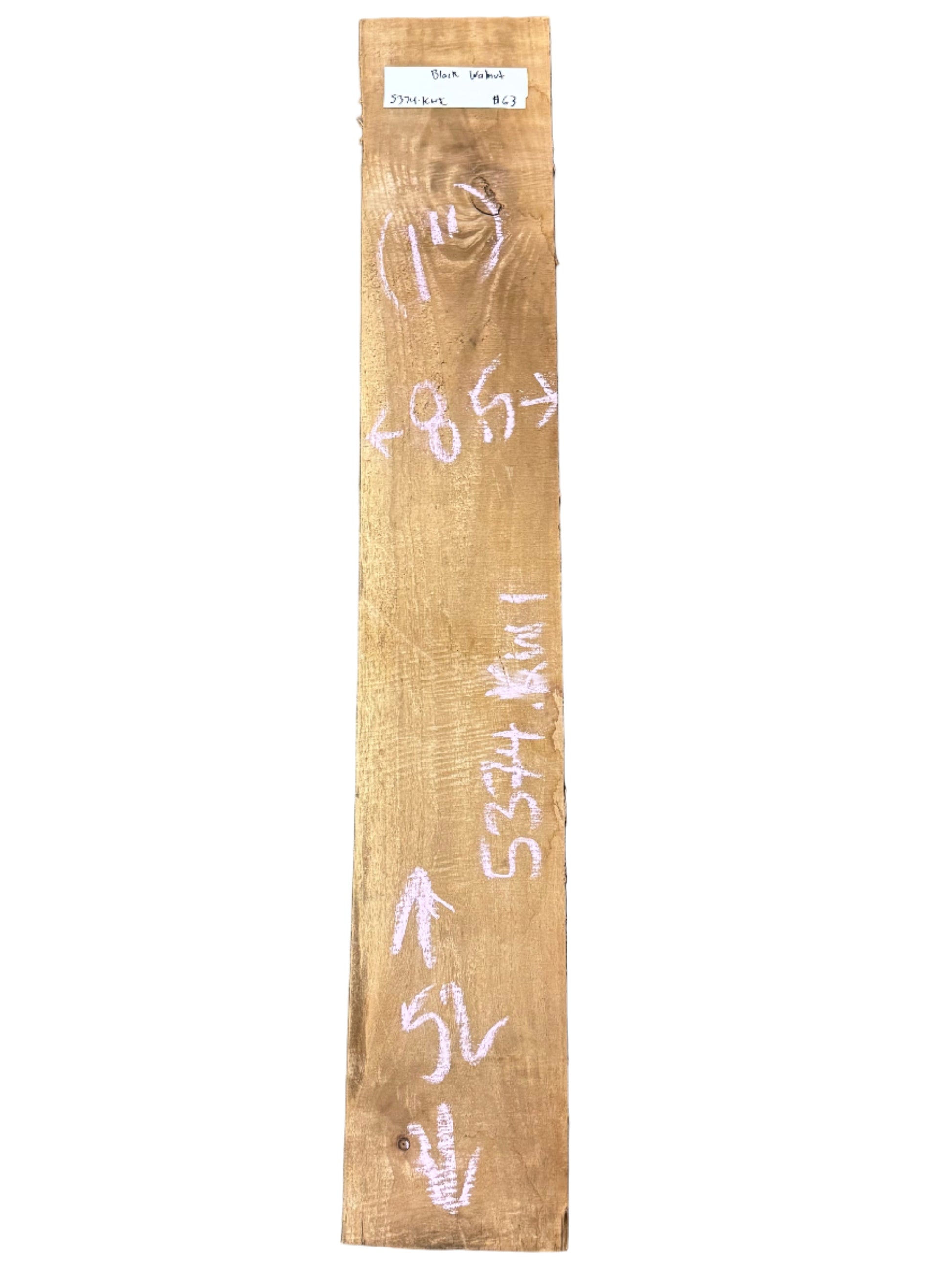 rough sawn lumber black walnut 