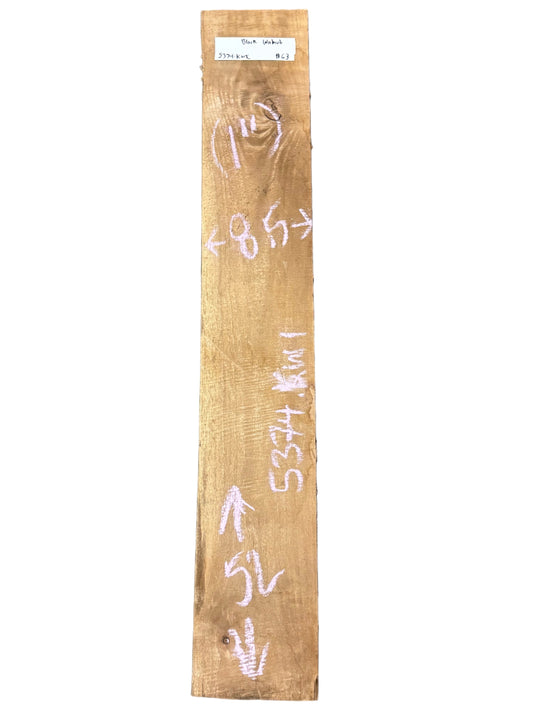 rough sawn lumber black walnut 