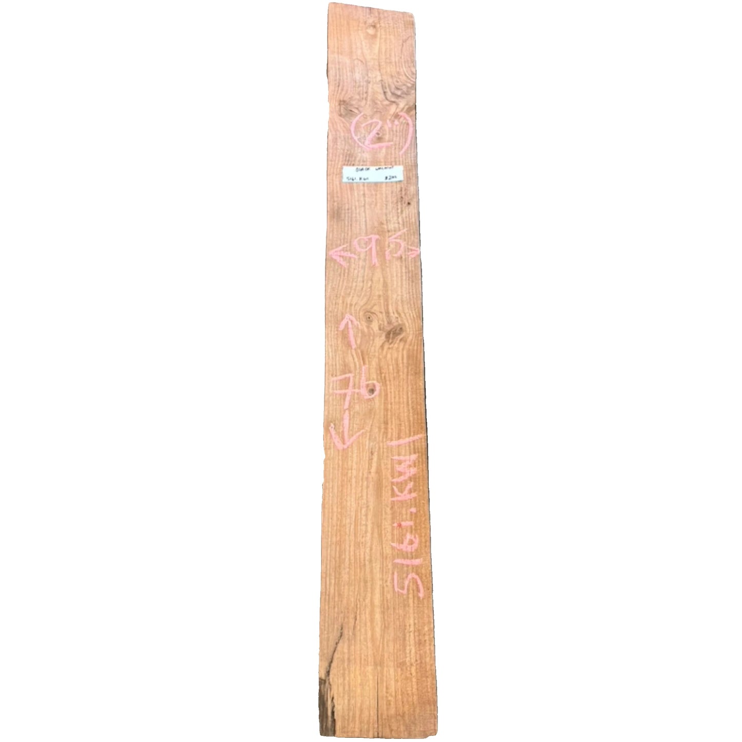Black Walnut Rough Sawn Lumber 5161.KWI