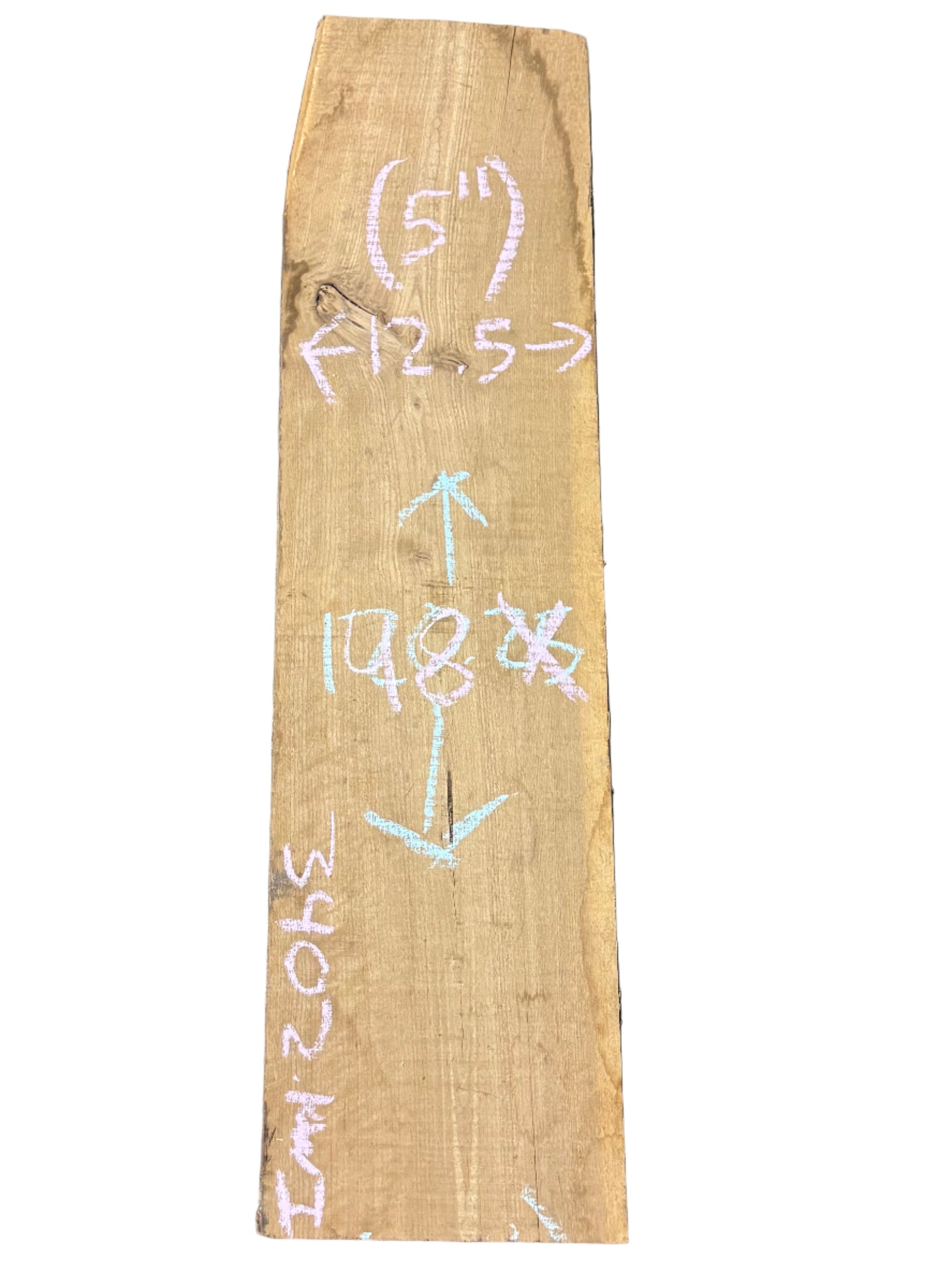 Black walnut rough sawn lumber