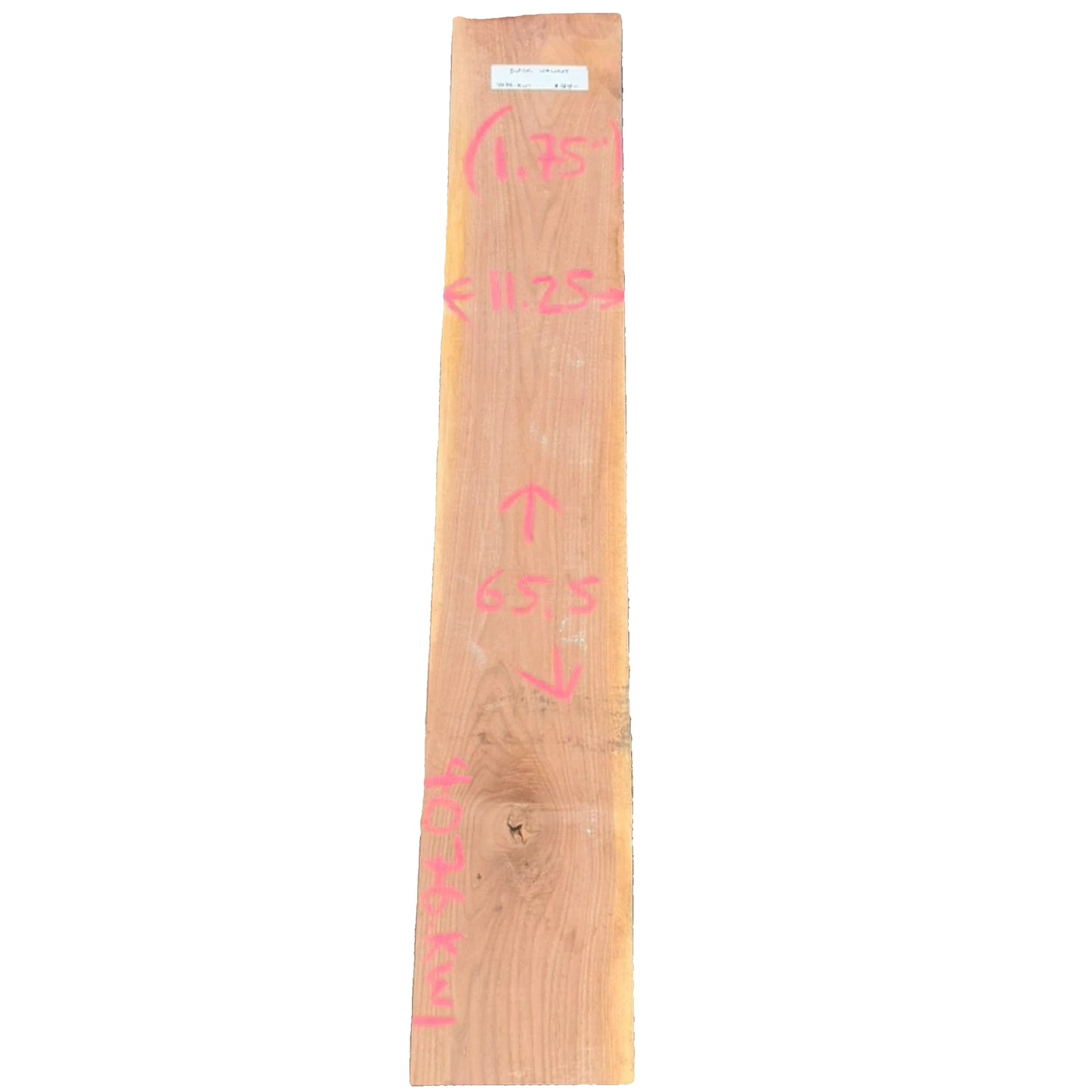 Black Walnut Rough Sawn Lumber 4076.KWI