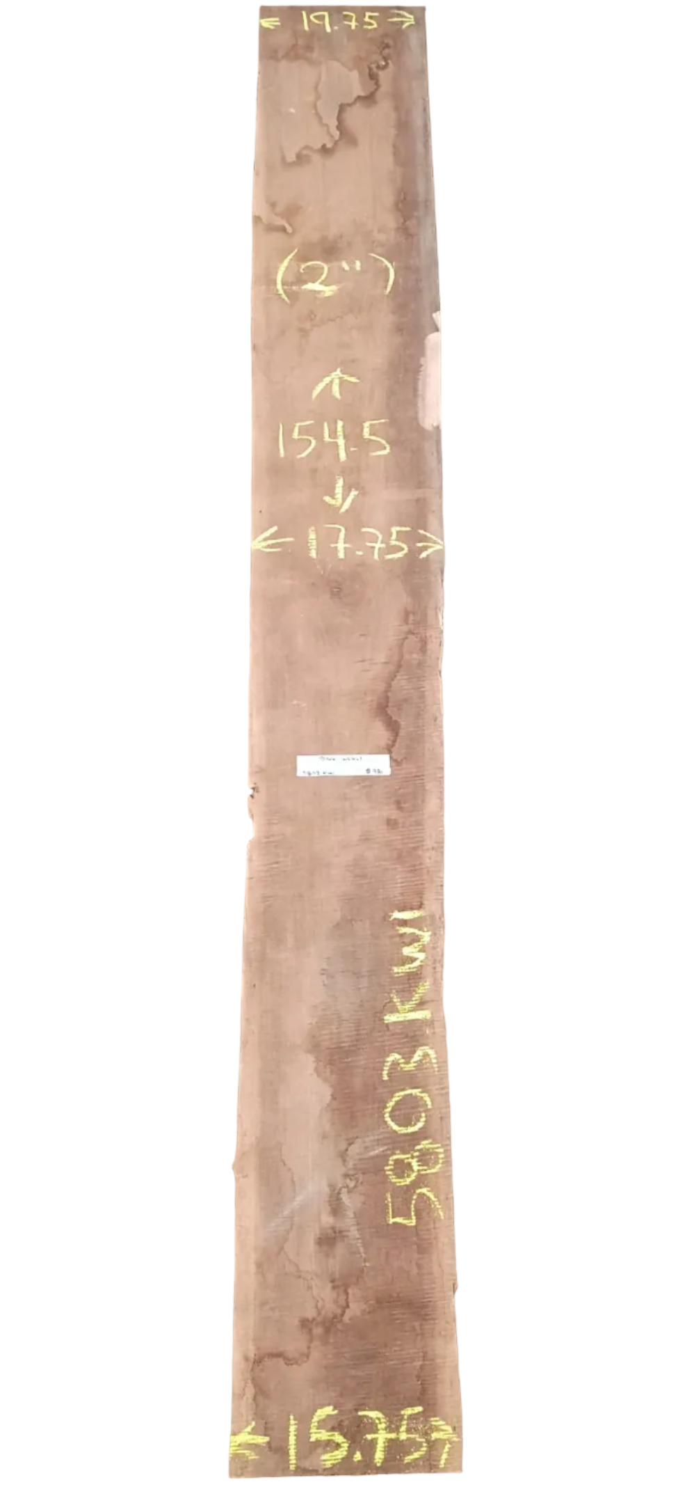 Black Walnut Rough Sawn Lumber 5803.KWI