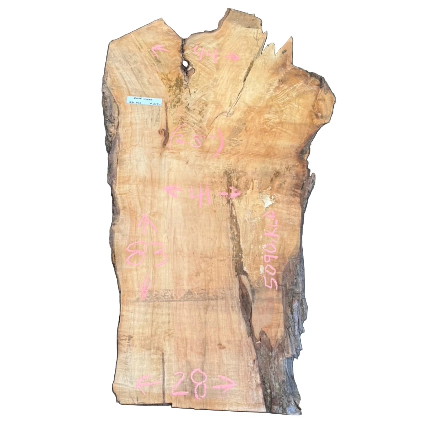 Black Willow Live Edge Slab 5090.KLD