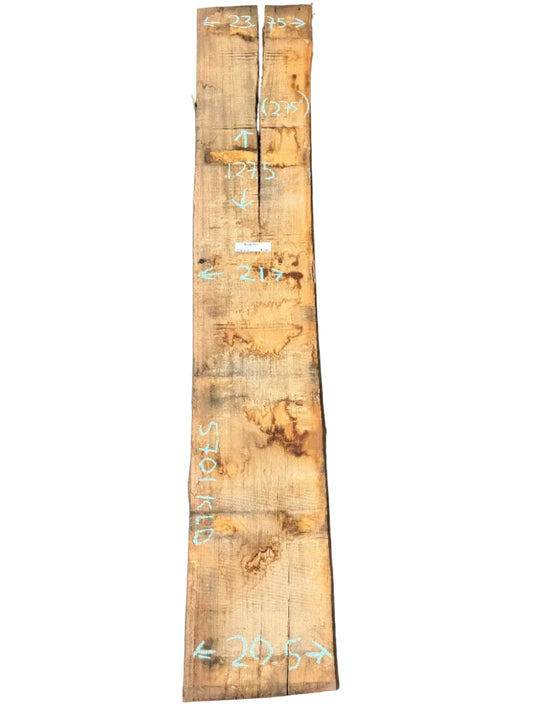 Blue Gum Eucalyptus Live Edge Slab 5702.KLD