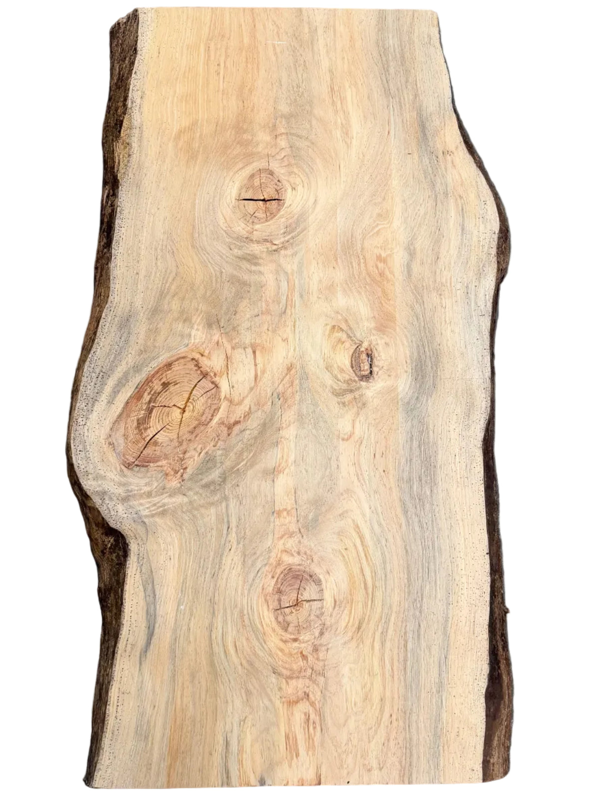 Blue Stain Ponderosa Pine Live Edge Slab S2S 5898.ALD