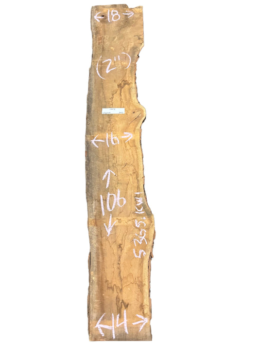 cherry live edge wood slab
