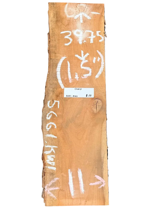 Cherry Live Edge Slab 5661.KWI