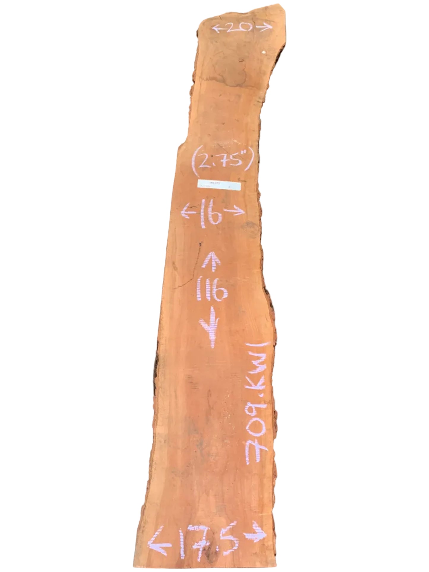 Cherry Live Edge Slab 709.KWI